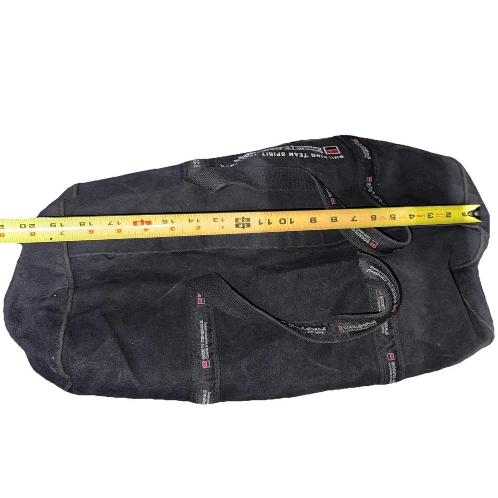 Authentic Societe Generale Banker Bag Black Finance Travel Carry On Duffle